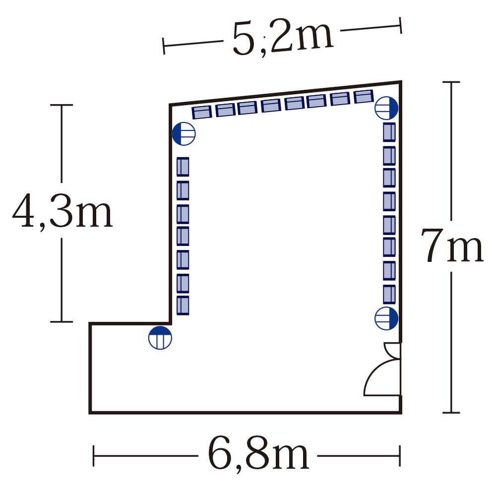スタンディング型